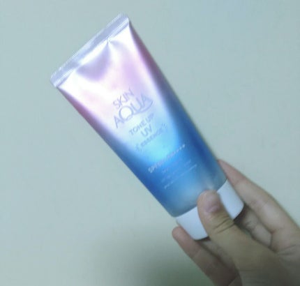 スキンアクア トーンアップUVエッセンス/スキンアクア/日焼け止めクリームを使ったクチコミ(1枚目)