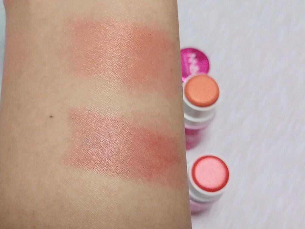 スティックチーク/NUNI BUSHER/ジェル・クリームチークを使ったクチコミ(4枚目)