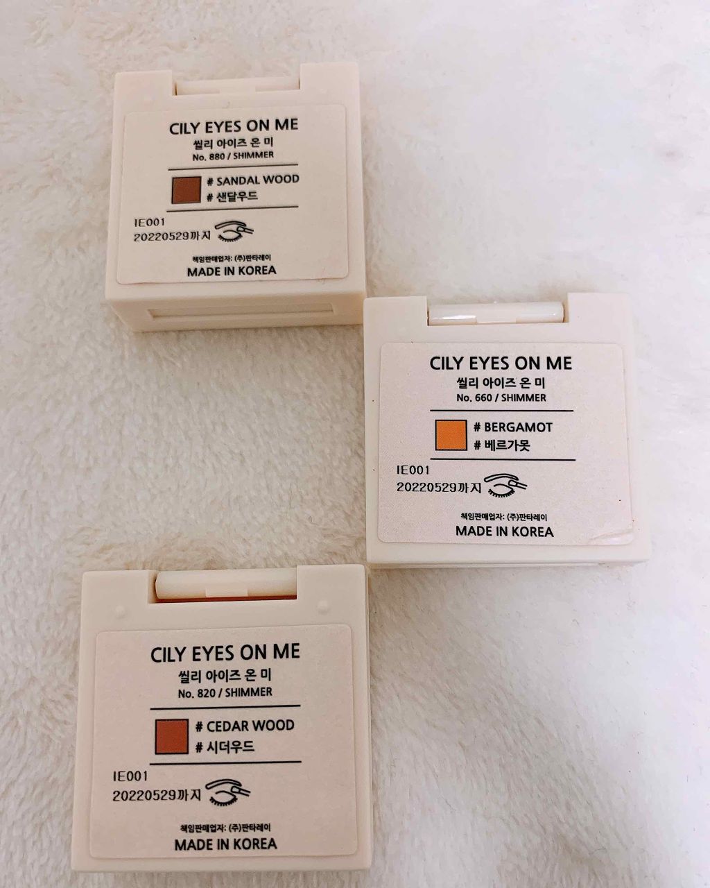 アイズオンミー/CILY/単色アイシャドウを使ったクチコミ（3枚目）