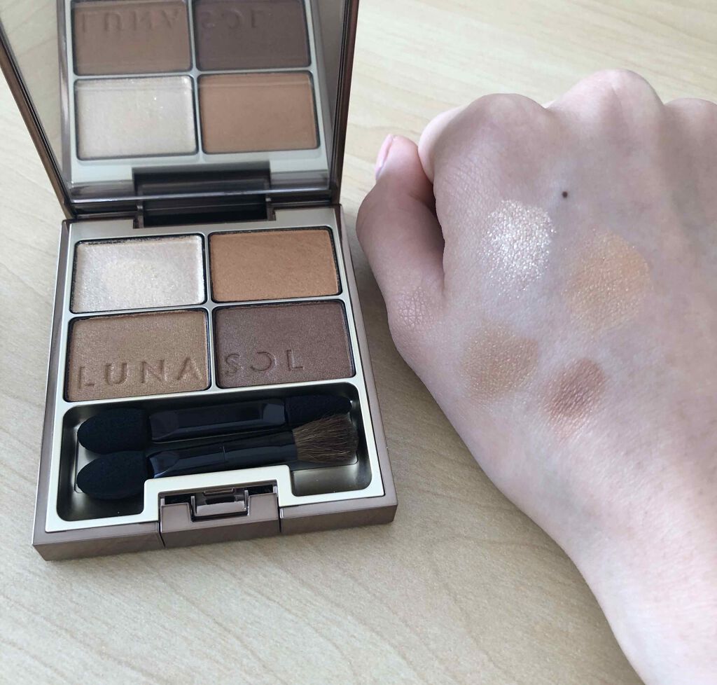 スキンモデリングアイズ/LUNASOL/アイシャドウパレットを使ったクチコミ(2枚目)