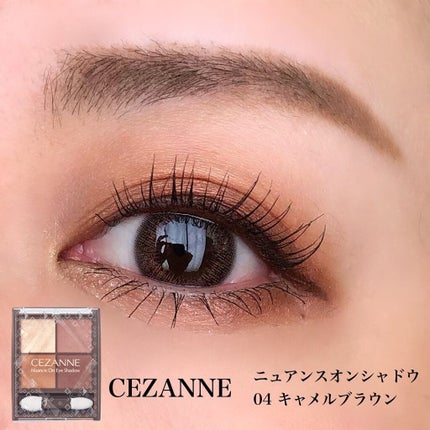 ニュアンスオンアイシャドウ/CEZANNE/アイシャドウパレットを使ったクチコミ(1枚目)