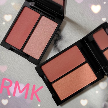 RMK ダンシング ディメンションズ フェイスパレットのクチコミ「こんばんは、コンパスです。
買ってから放置してた、
RMKのクリスマスコフレのチークを紹介しま.....」（1枚目）