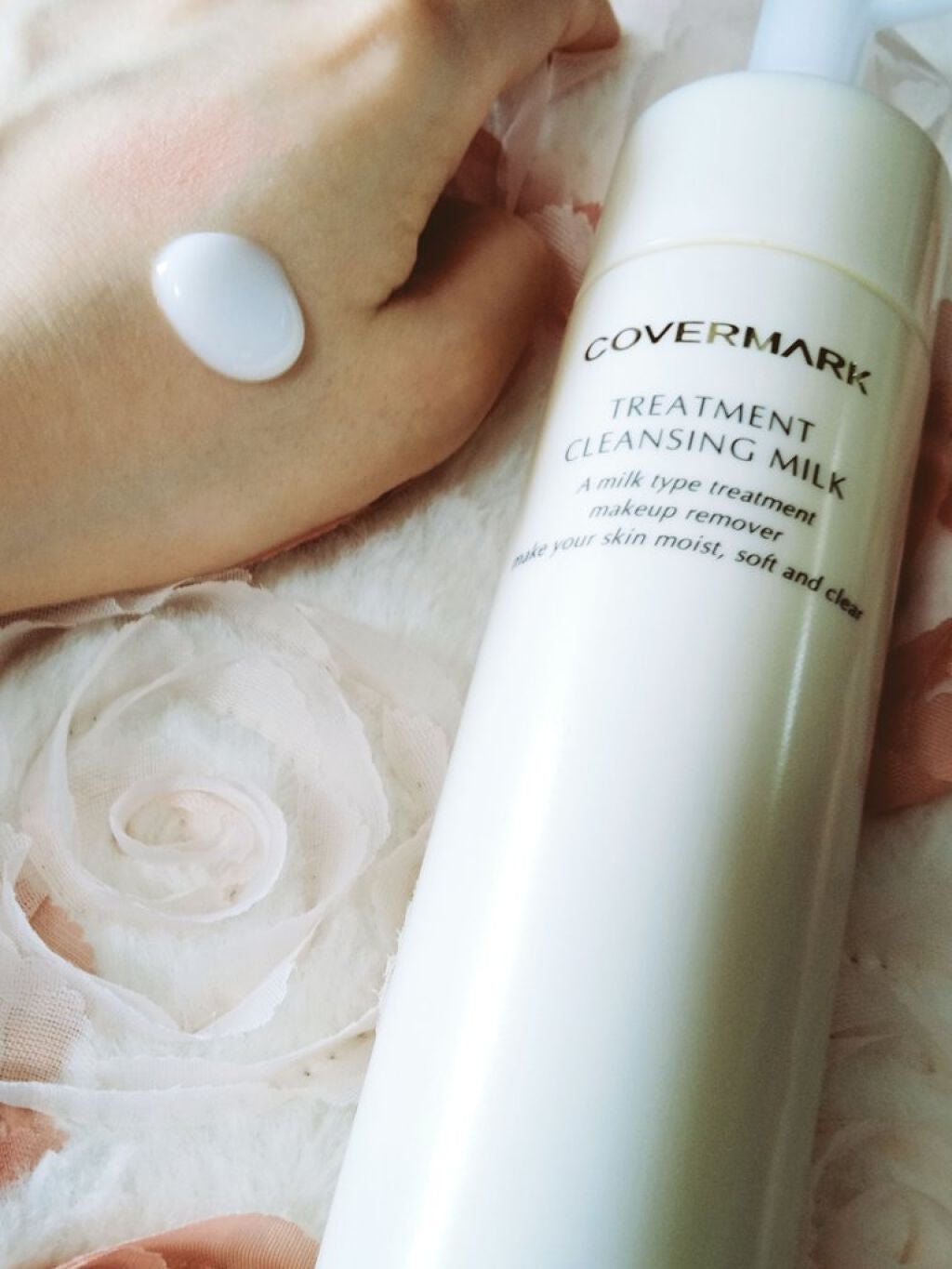トリートメント クレンジング ミルク/COVERMARK/ミルククレンジングを使ったクチコミ(4枚目)