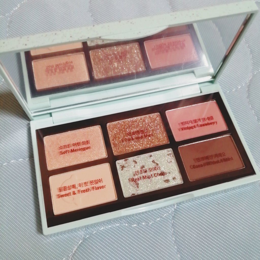 チョコミント スペシャルキット/ETUDE/メイクアップキットを使ったクチコミ(2枚目)