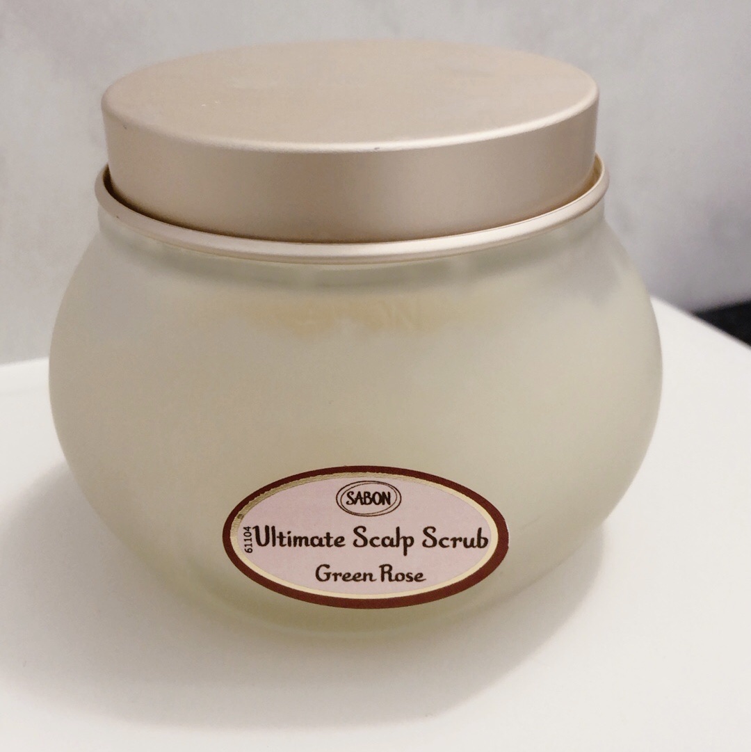 ヘッドスクラブ グリーン・ローズ/SABON/ヘッドスクラブを使ったクチコミ（1枚目）