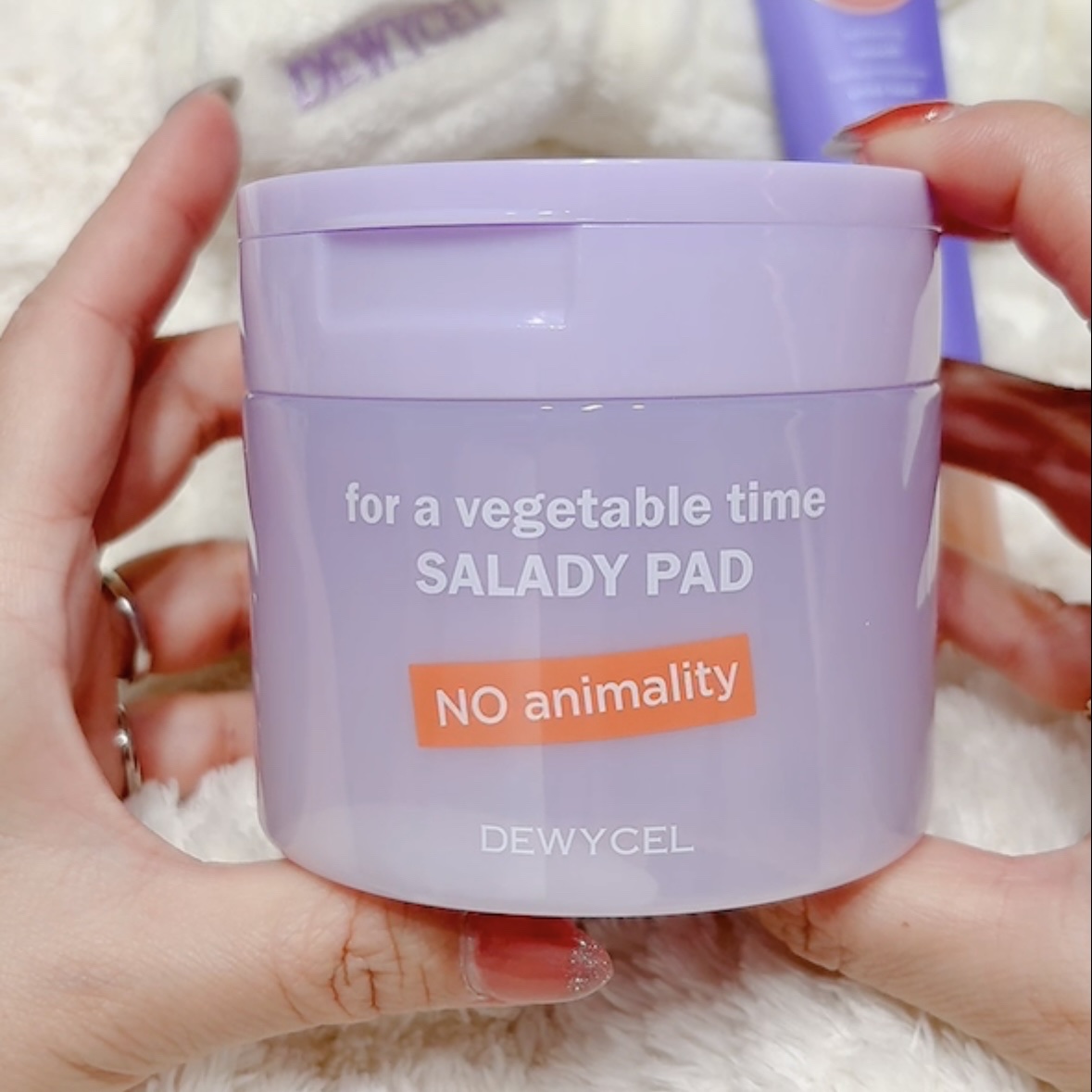 SALADY PAD 70EA/DEWYCEL/拭き取り化粧水を使ったクチコミ（2枚目）