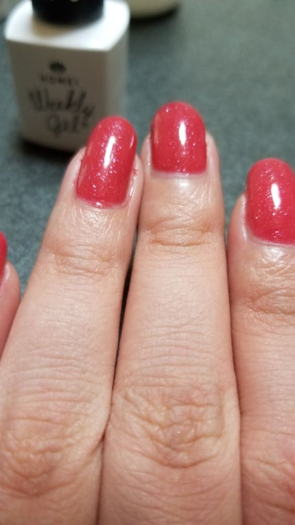 ウィークリージェル/HOMEI/ジェルネイルを使ったクチコミ(3枚目)