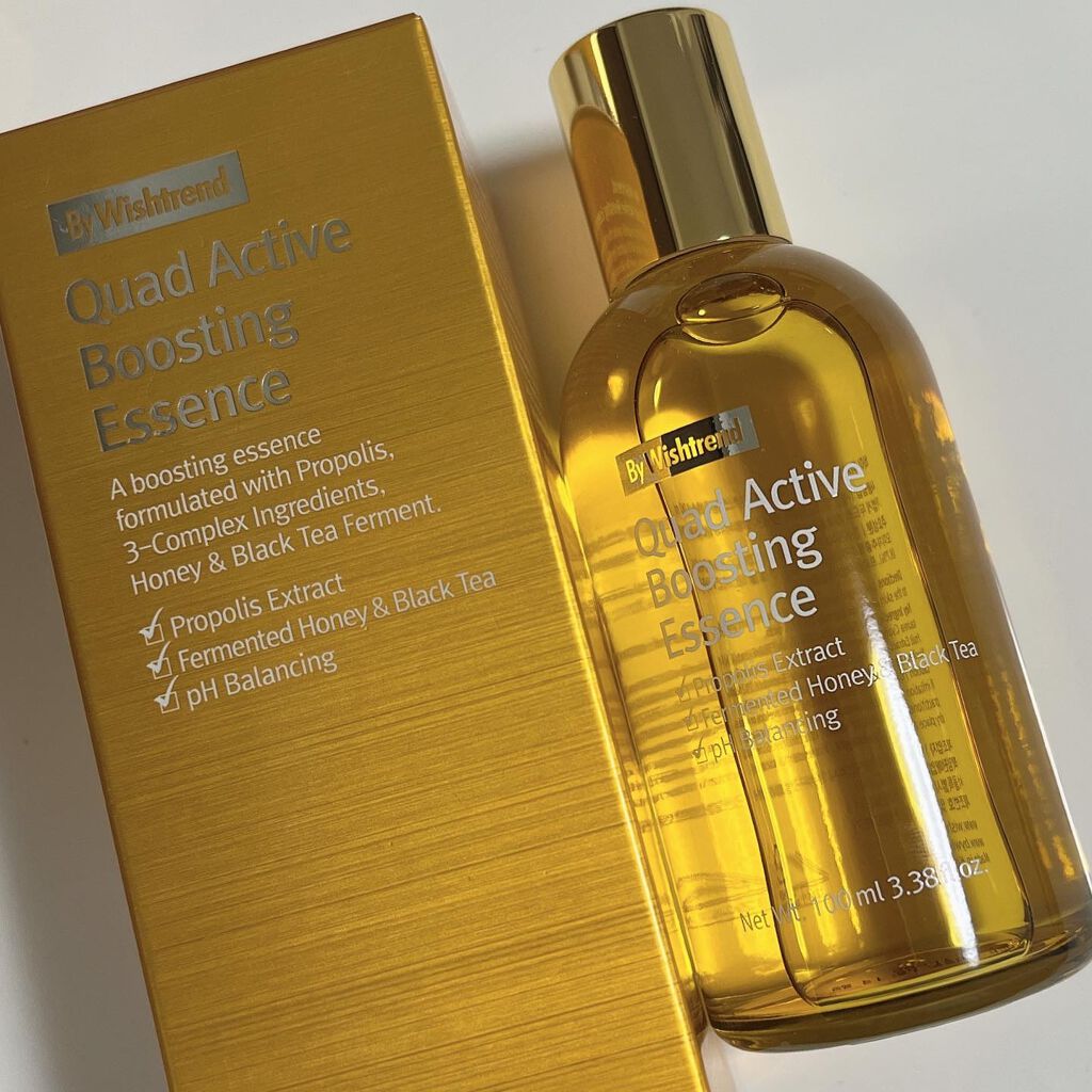 クアッドアクティブブースティングエッセンス/By Wishtrend/美容液を使ったクチコミ(2枚目)
