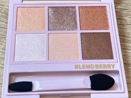 オーラクリエイション #myfavbrown 009 あんず&クリーミィブラウン/BLEND BERRY/アイシャドウパレットを使ったクチコミ(1枚目)