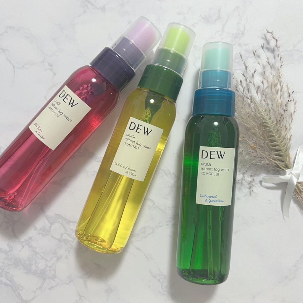 uruOiリトリートフォグウォーター/DEW/ミスト状化粧水を使ったクチコミ(1枚目)