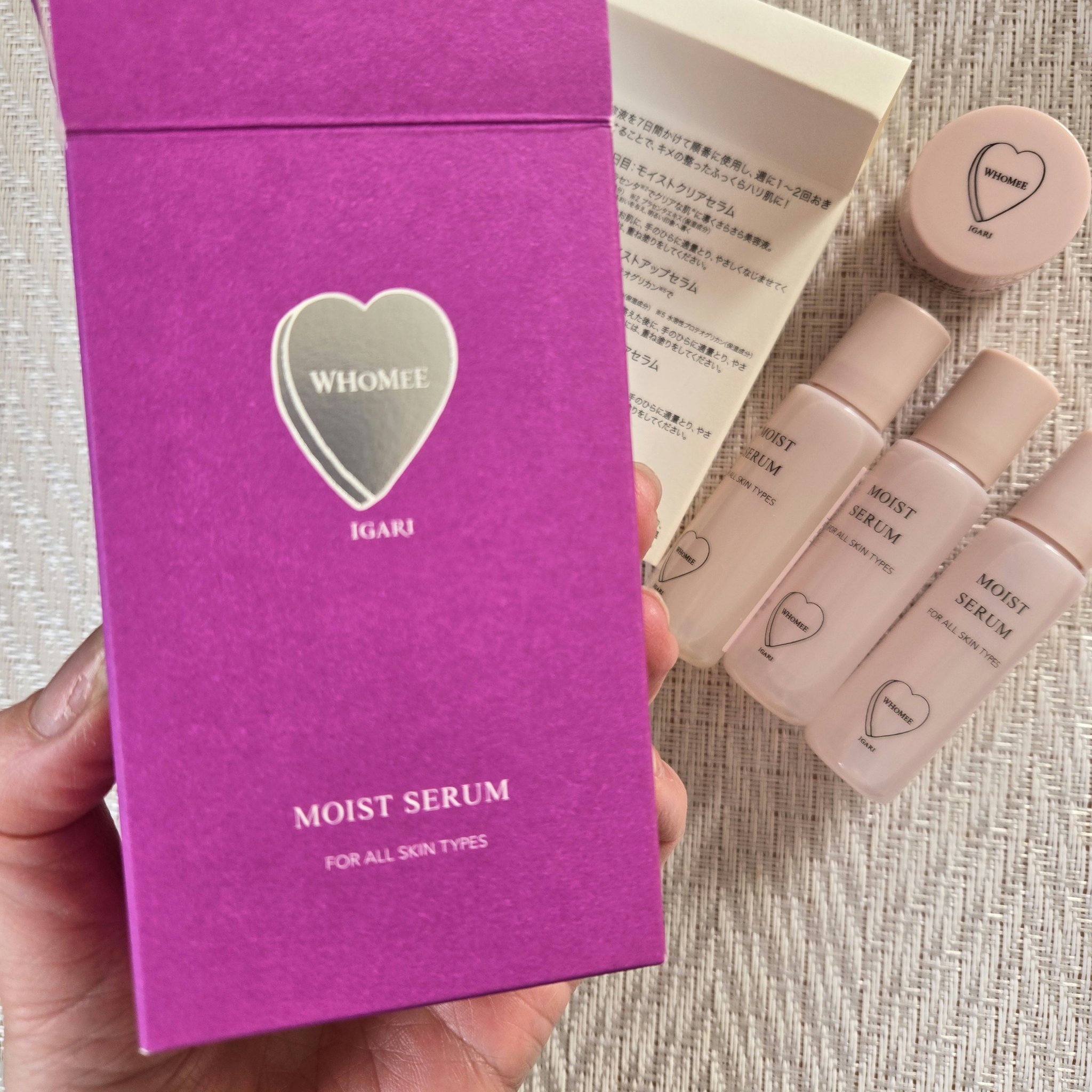 フーミー美容液＋クリームセット/WHOMEE/美容液を使ったクチコミ（2枚目）