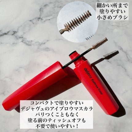 フィルム眉カラー/デジャヴュ/眉マスカラを使ったクチコミ(2枚目)