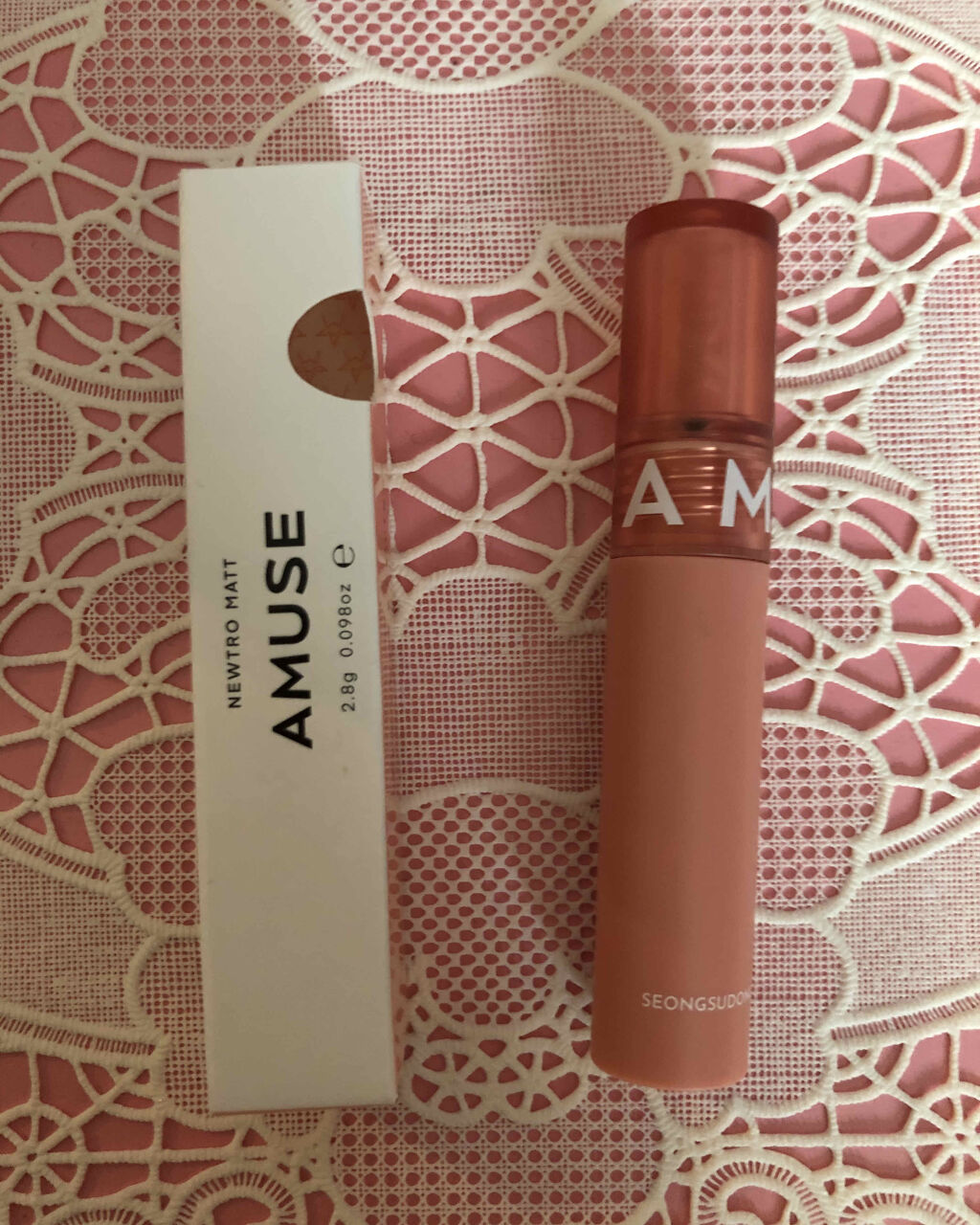 ニュートロ マット/AMUSE/口紅を使ったクチコミ（1枚目）
