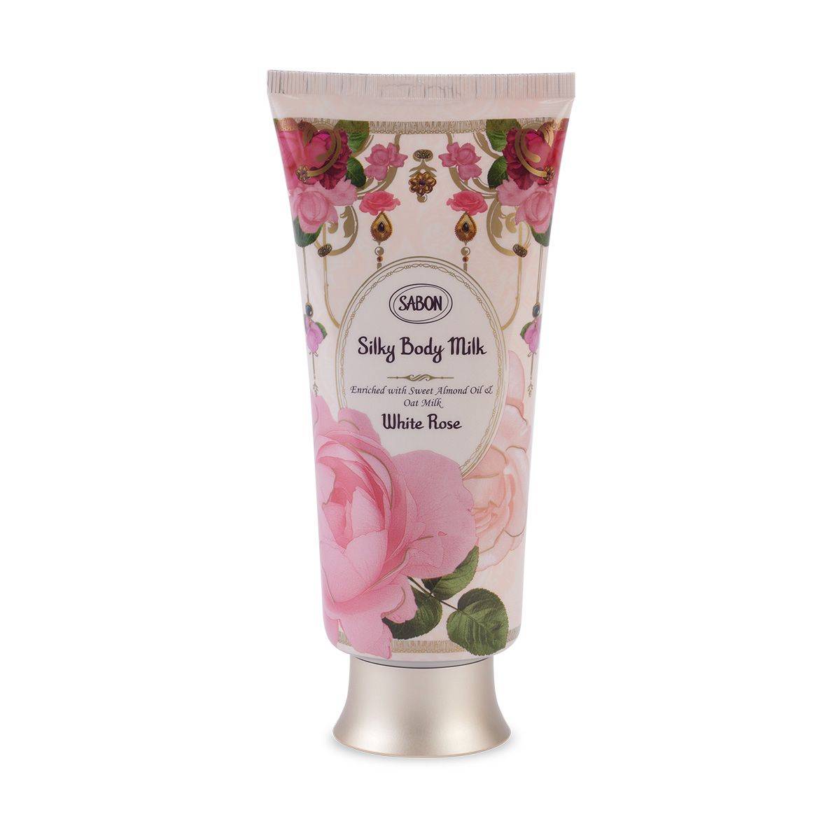 SABON シルキーボディミルク ホワイト・ローズ