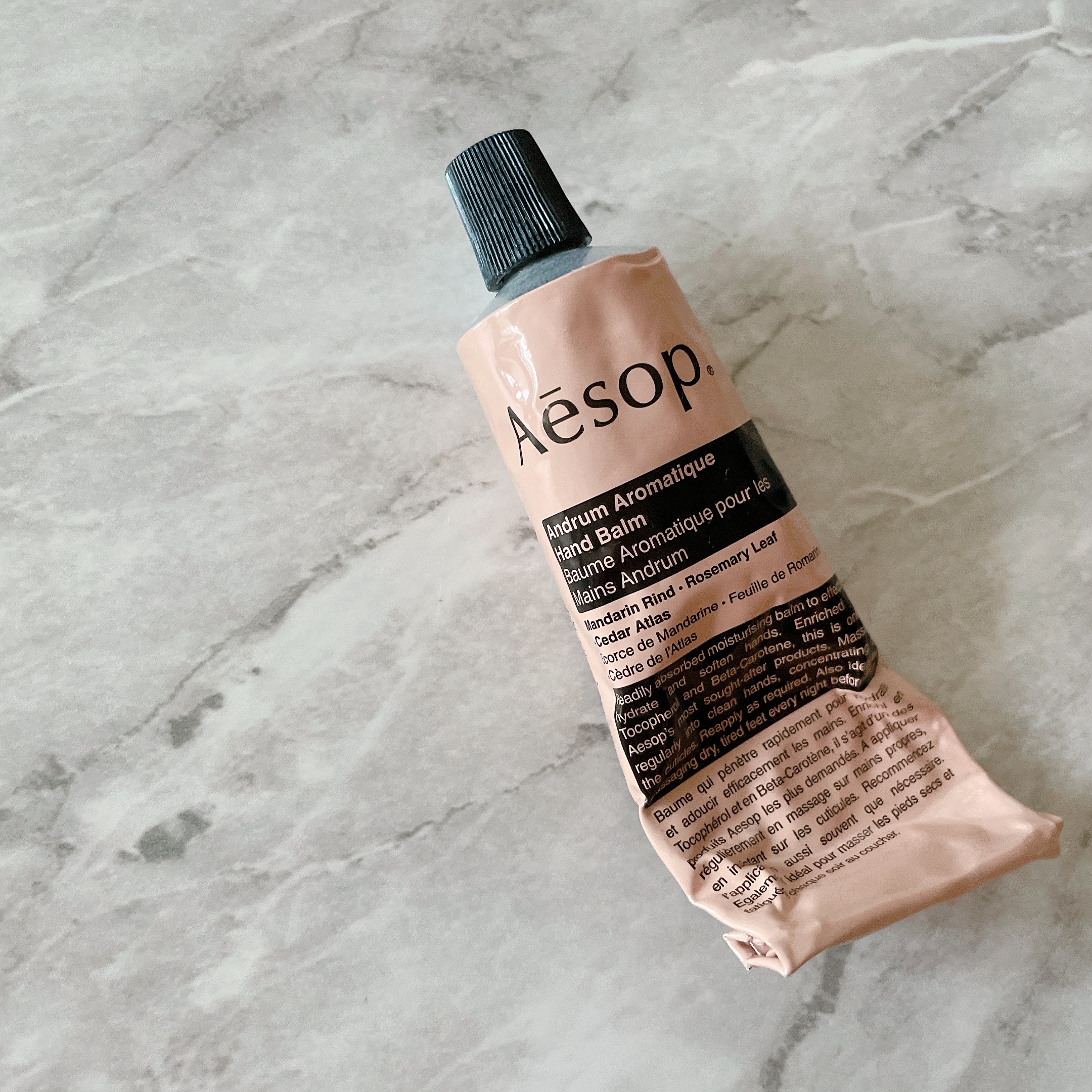 アンドラム アロマティック ハンドバーム/Aesop/ハンドクリームを使ったクチコミ（1枚目）