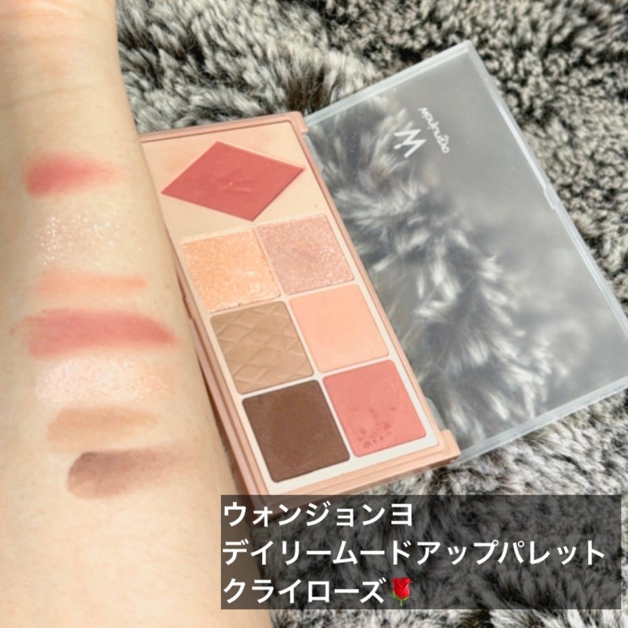 ウォンジョンヨ W デイリームードアップパレット /Wonjungyo/アイシャドウパレットを使ったクチコミ(1枚目)