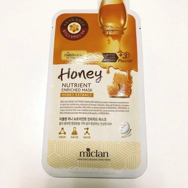 MEDIHEAL Miclan Honey Nutrient Enriched Mask/MEDIHEAL/シートマスク・パックを使ったクチコミ（1枚目）
