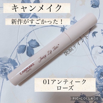ジューシーリップティント/キャンメイク/口紅を使ったクチコミ(1枚目)
