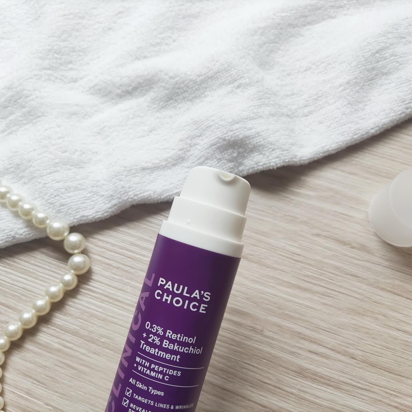 0.3% レチノール + 2% バクチオール トリートメント/ポーラチョイス/美容液を使ったクチコミ（3枚目）