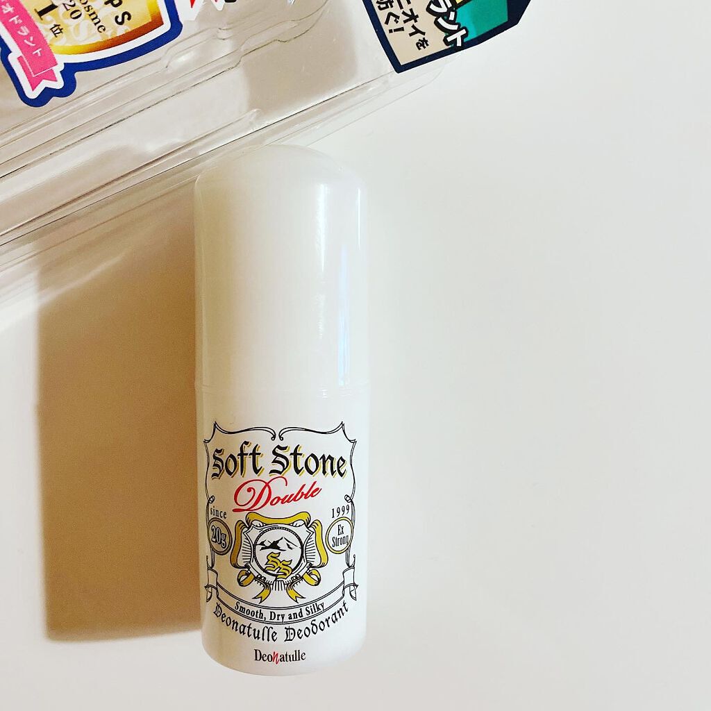 薬用ソフトストーンW/デオナチュレ/デオドラント・制汗剤を使ったクチコミ(1枚目)