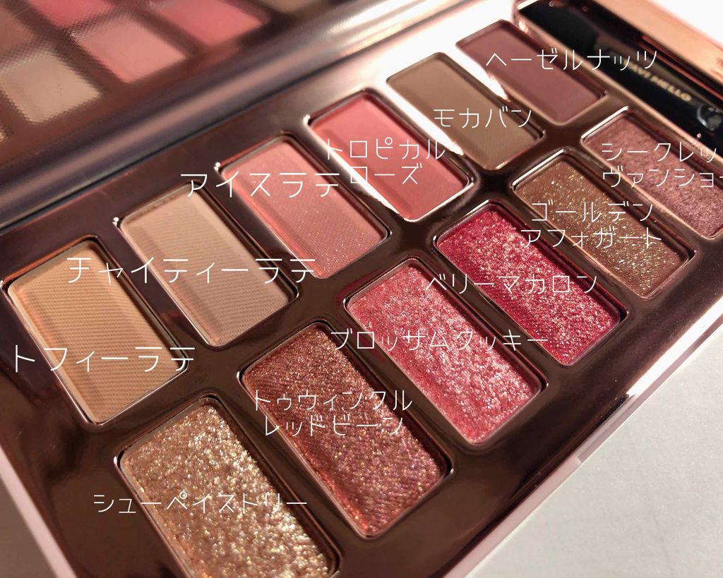 バレンタインボックス3ローズモーメント/VAVI MELLO/アイシャドウパレットを使ったクチコミ（2枚目）