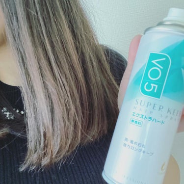 スーパーキープヘアスプレイ＜エクストラハード＞ 無香料/VO5/ヘアスプレー・ヘアミストを使ったクチコミ（2枚目）