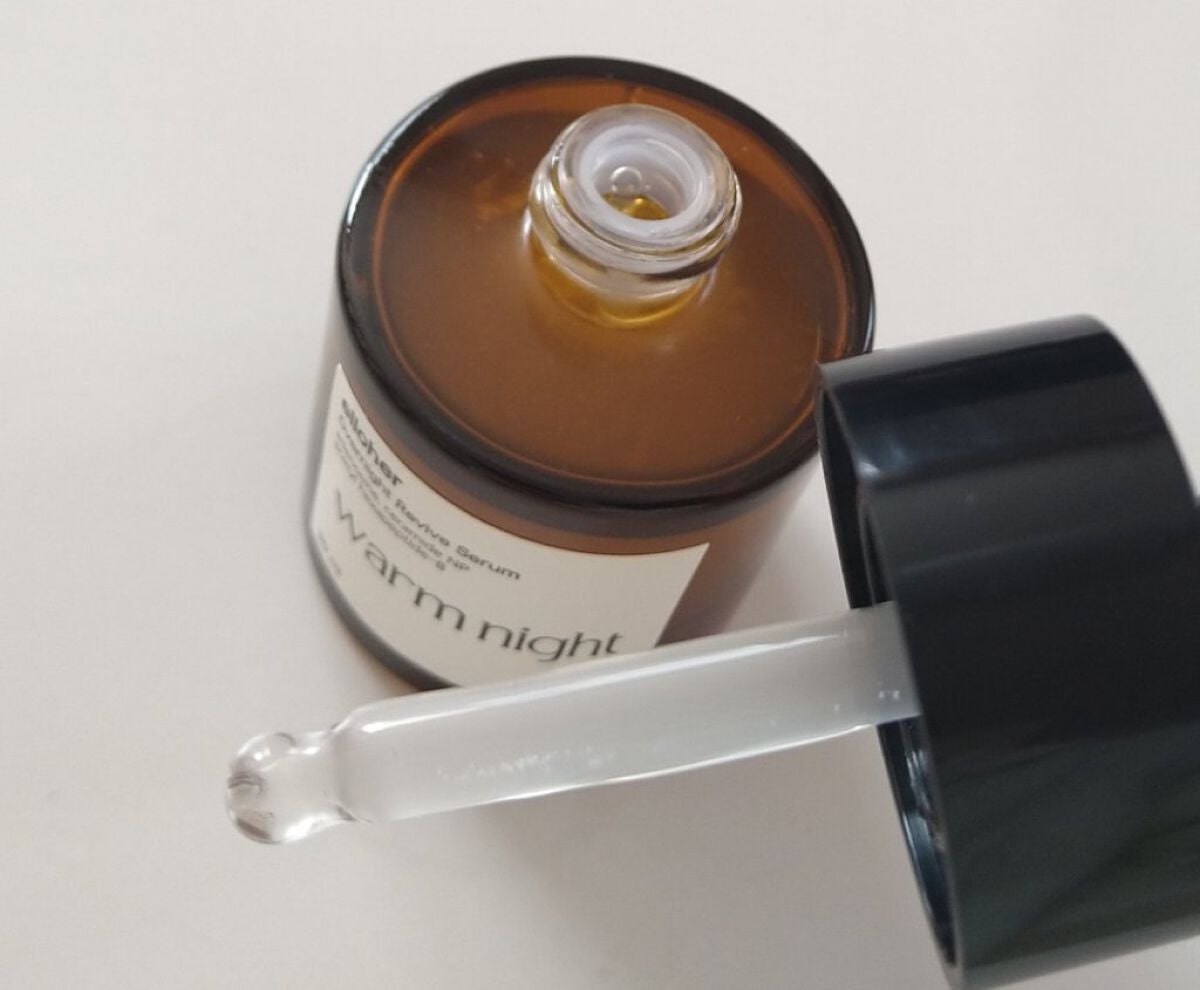 ウォームナイト - Overnight Revive Serum/elloher/美容液を使ったクチコミ(2枚目)