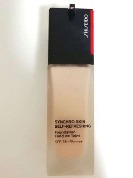 シンクロスキン セルフリフレッシング ファンデーション/SHISEIDO/リキッドファンデーションを使ったクチコミ(1枚目)