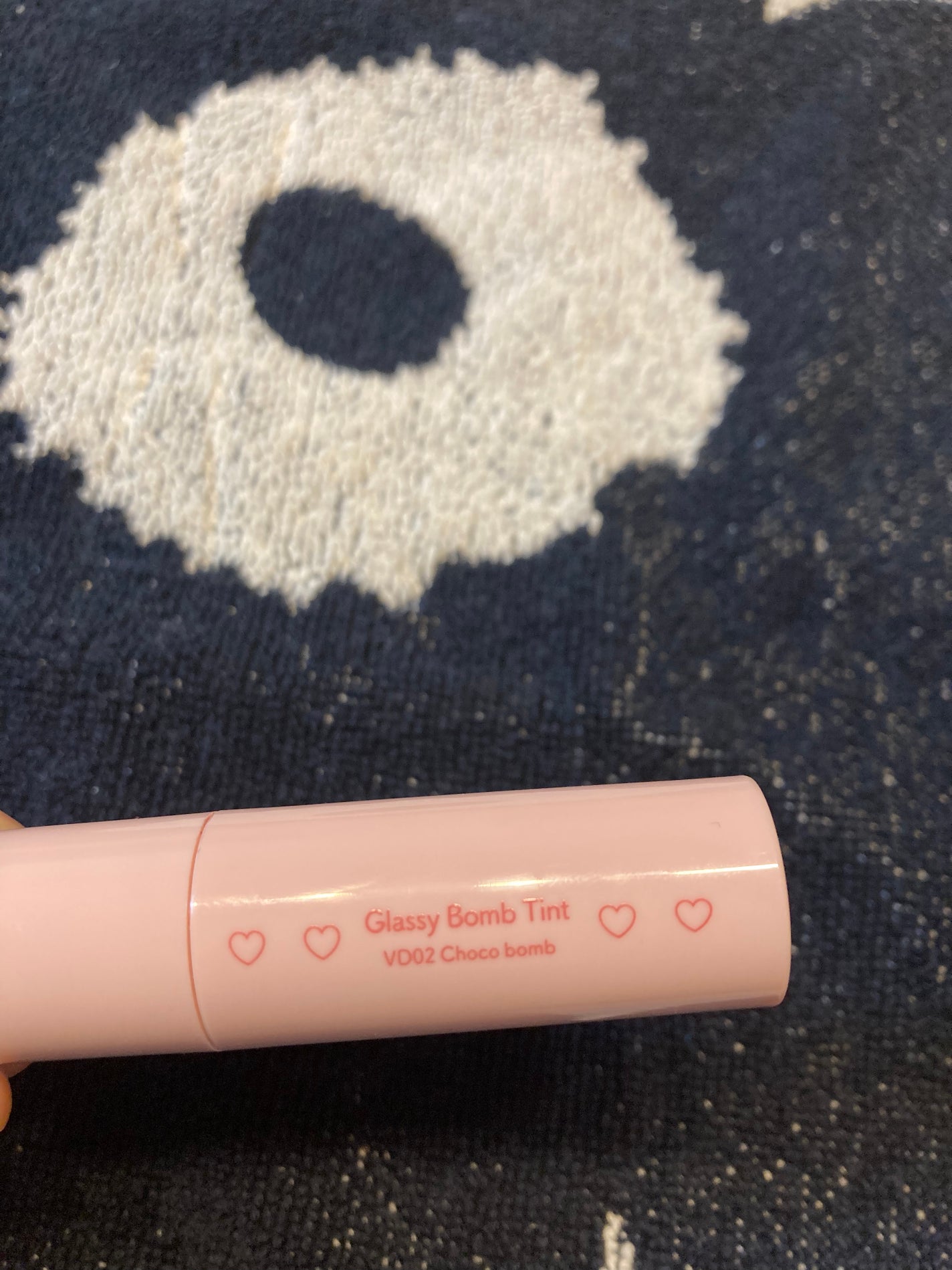 グラッシーボムティント/&nd by rom&nd/リップティントを使ったクチコミ(2枚目)