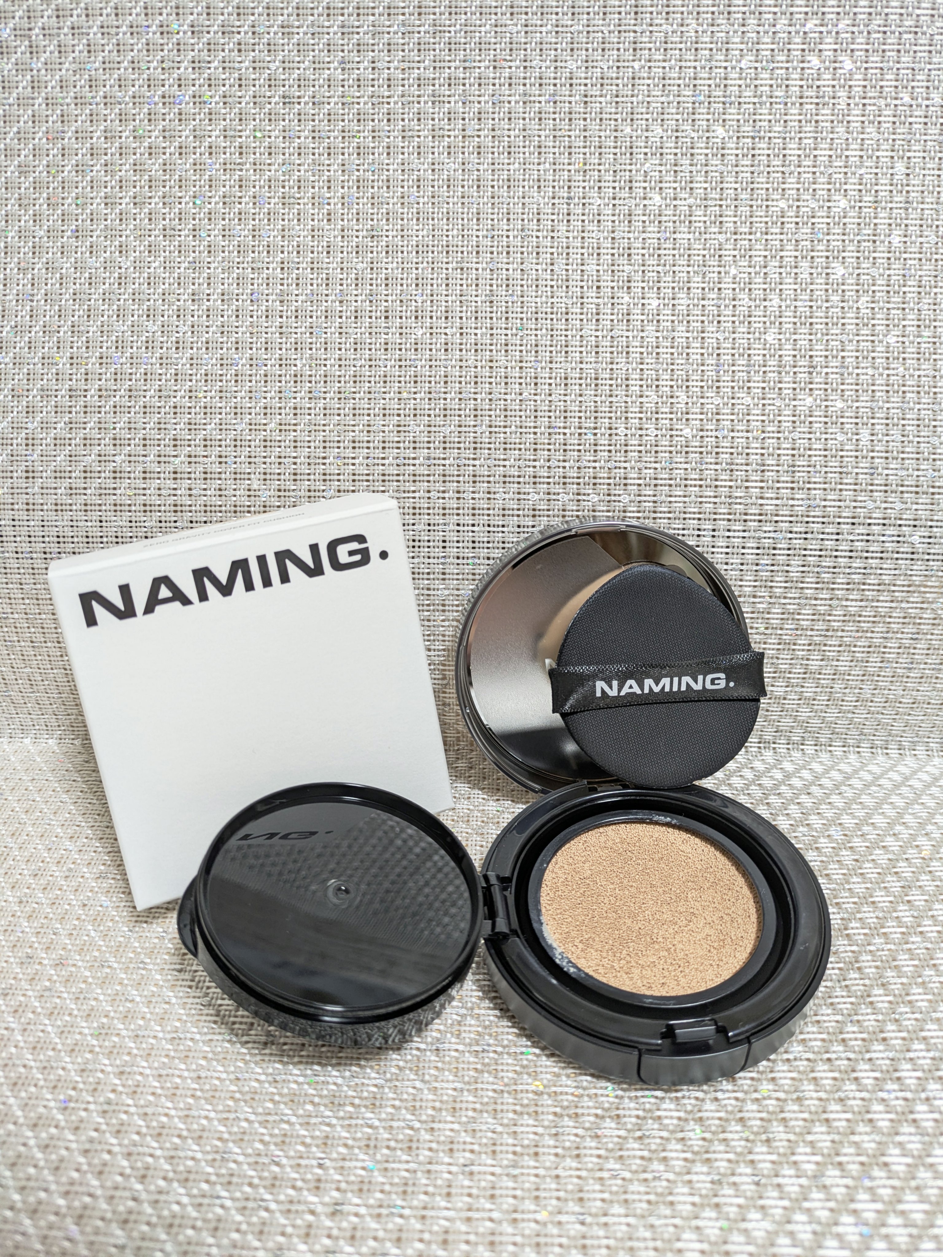 ネーミング ゼログラビティ カバーフィットクッション/NAMING./クッションファンデーションを使ったクチコミ（1枚目）