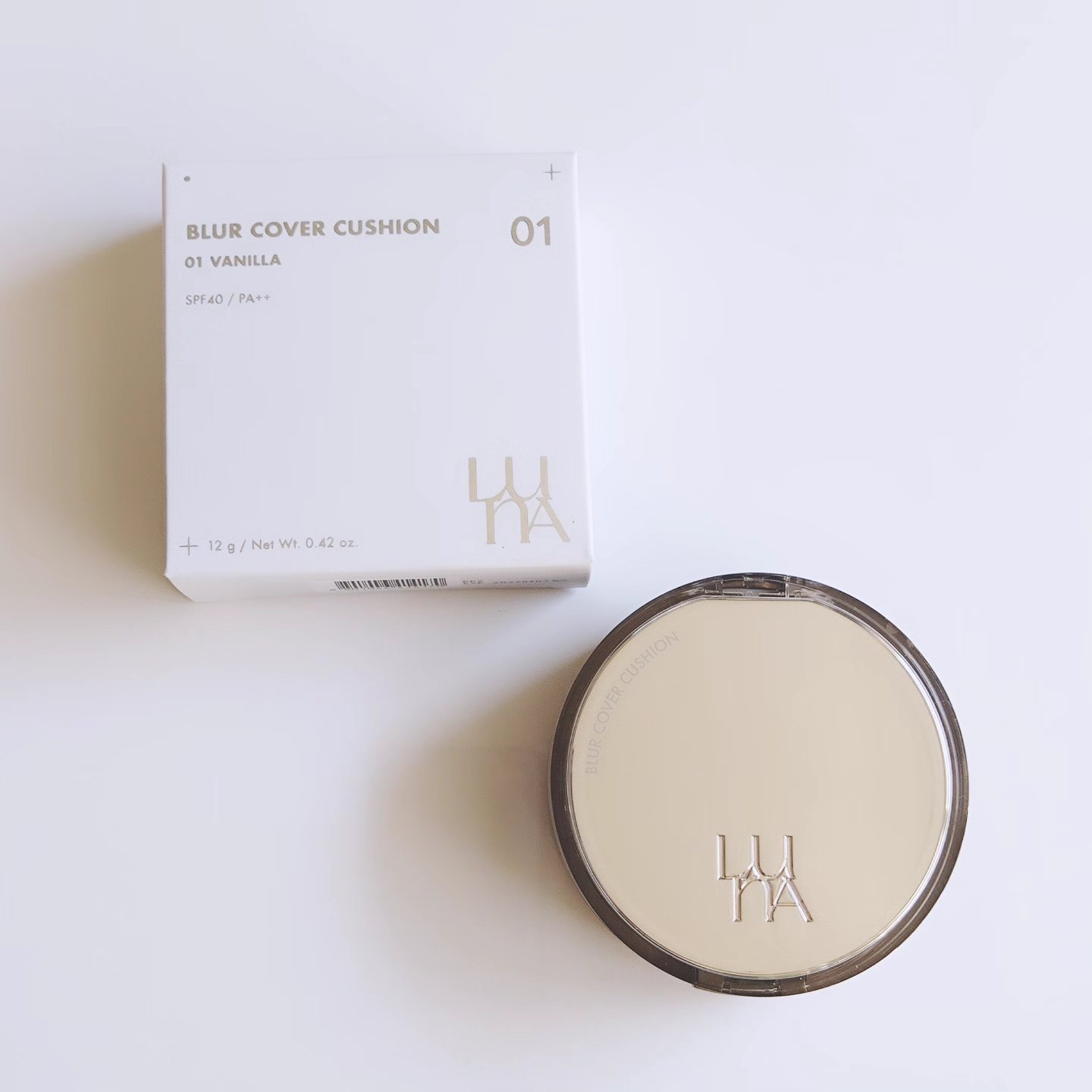 ブラーカバークッション/LUNA/クッションファンデーションを使ったクチコミ（1枚目）