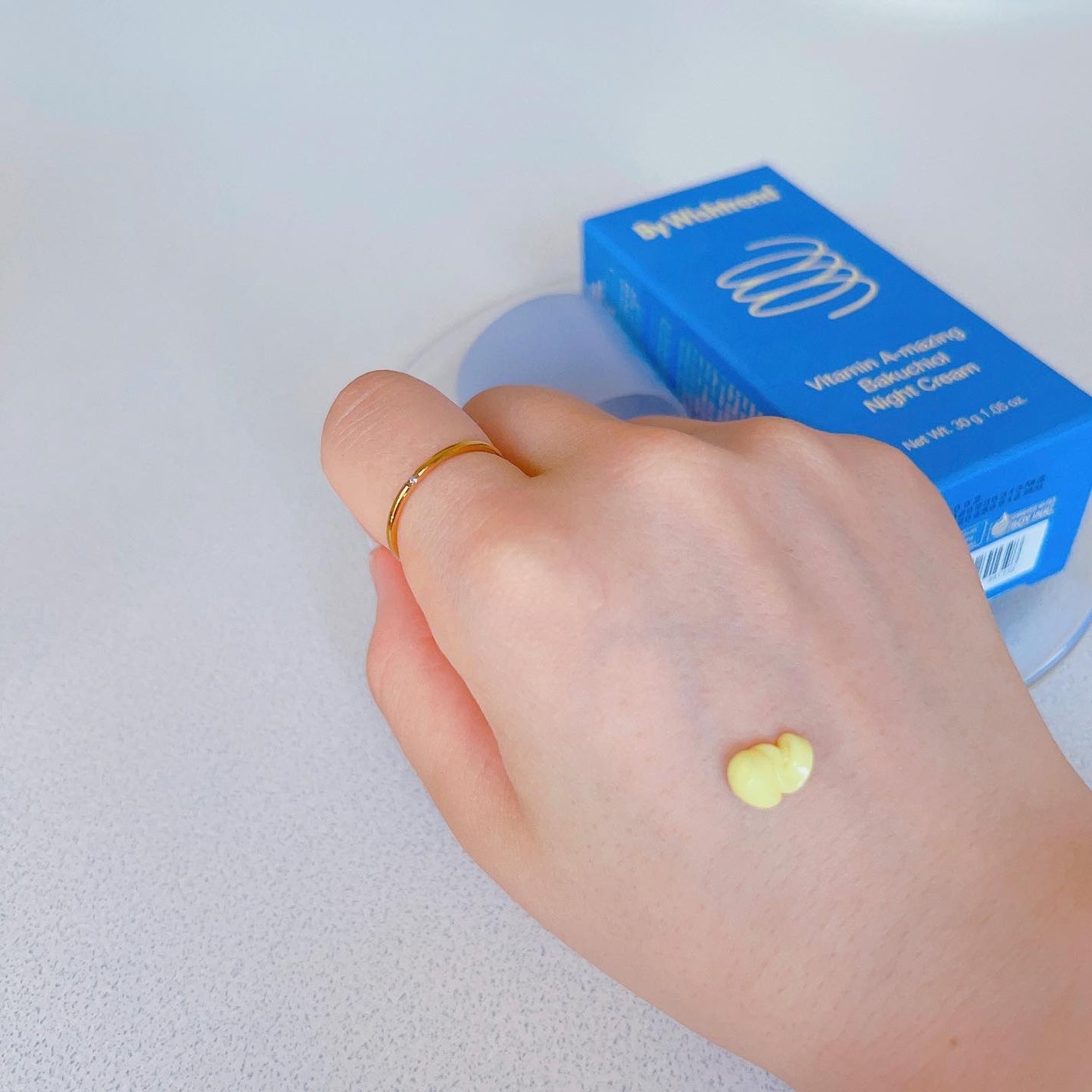 ビタミンA-mazingバクチオールナイトクリーム/By Wishtrend/フェイスクリームを使ったクチコミ(4枚目)