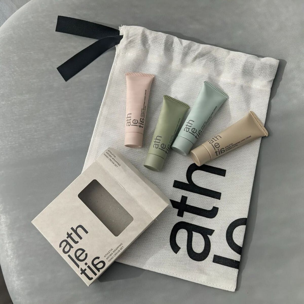 アロマラッピング ハンドクリームセット /athletia/その他キットセットを使ったクチコミ（1枚目）