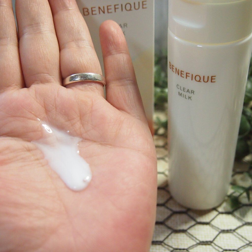 クリアミルク/BENEFIQUE/その他洗顔料を使ったクチコミ（2枚目）