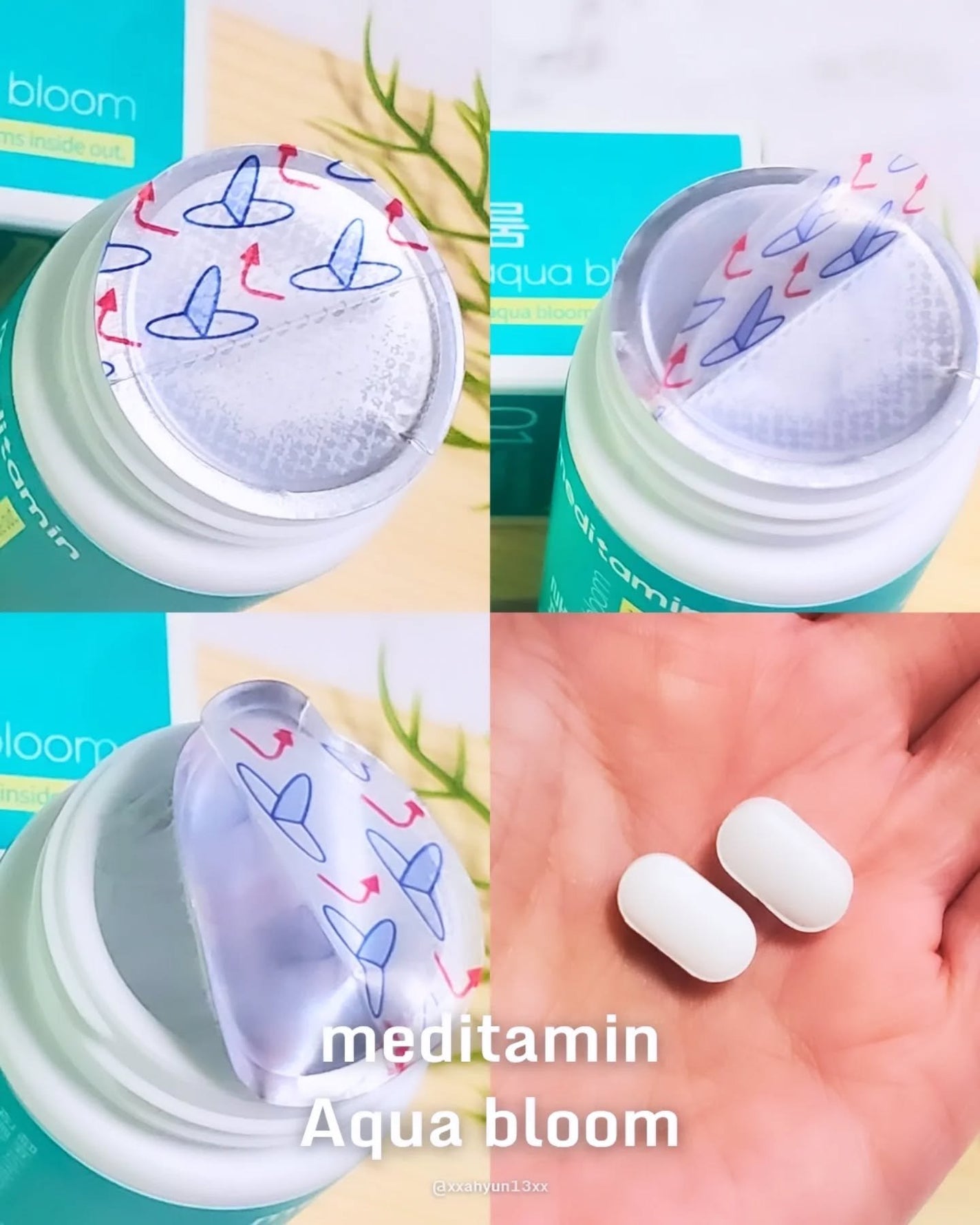 アクアブルーム/メディタミン/美容サプリメントを使ったクチコミ(3枚目)