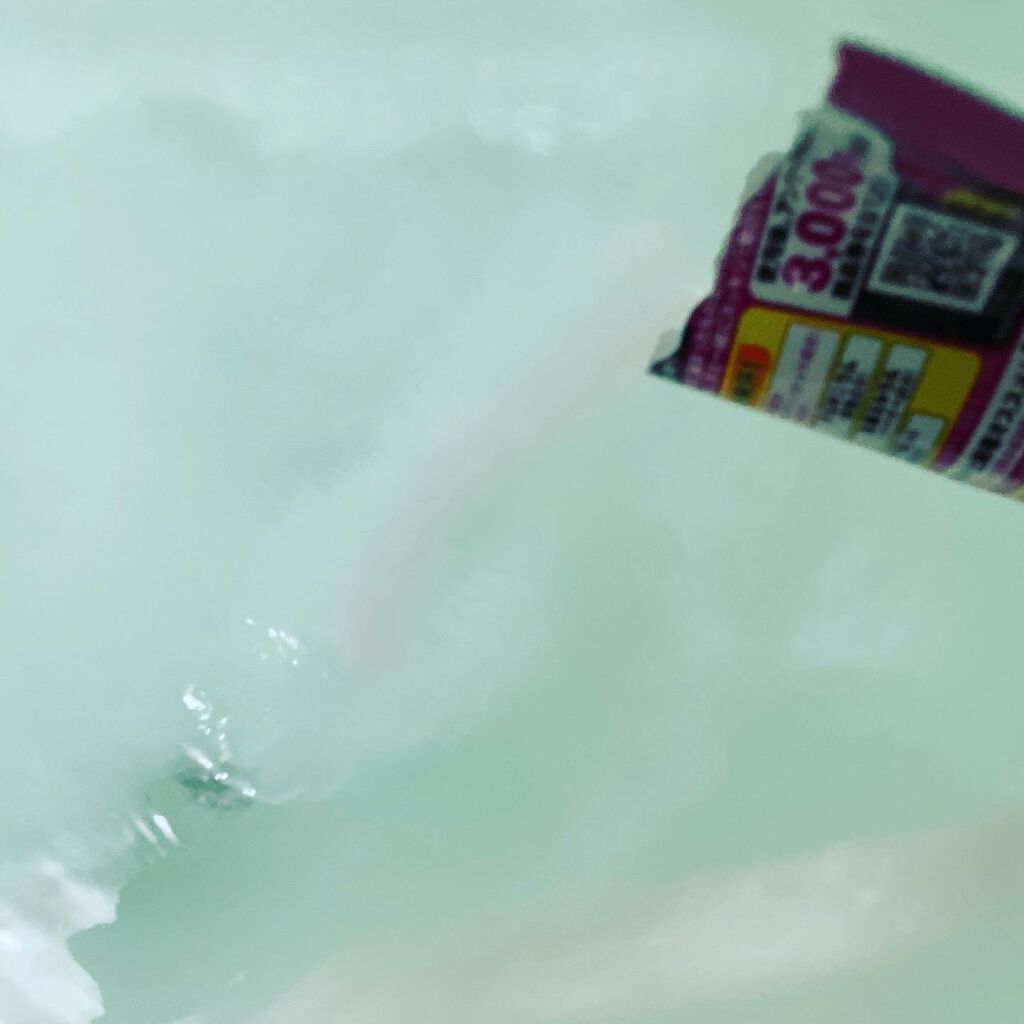 ソーダスカッシュの香り/爆汗湯/炭酸系入浴剤を使ったクチコミ（3枚目）