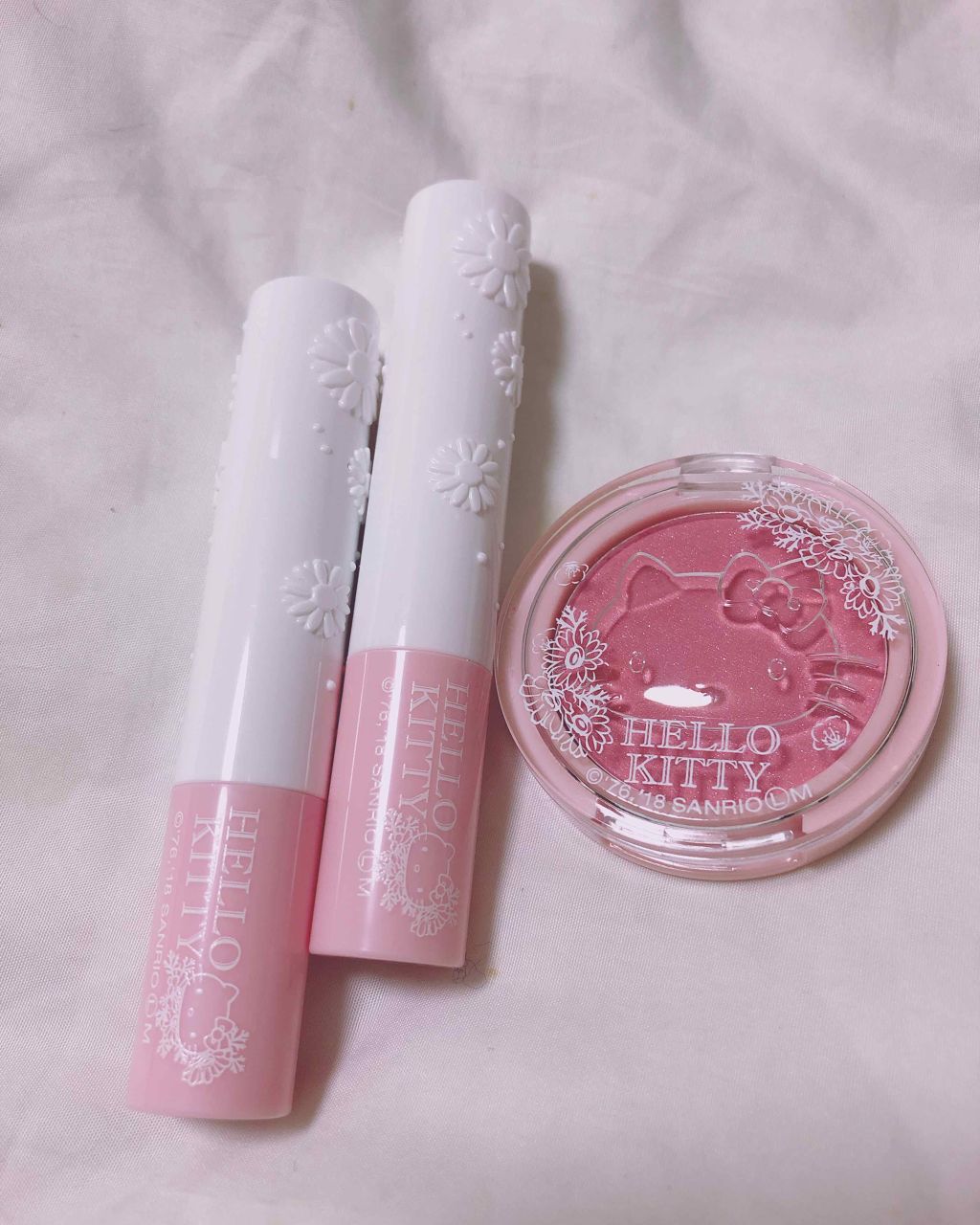 Blooming Kitty リップスティック/DAISO/口紅を使ったクチコミ(1枚目)