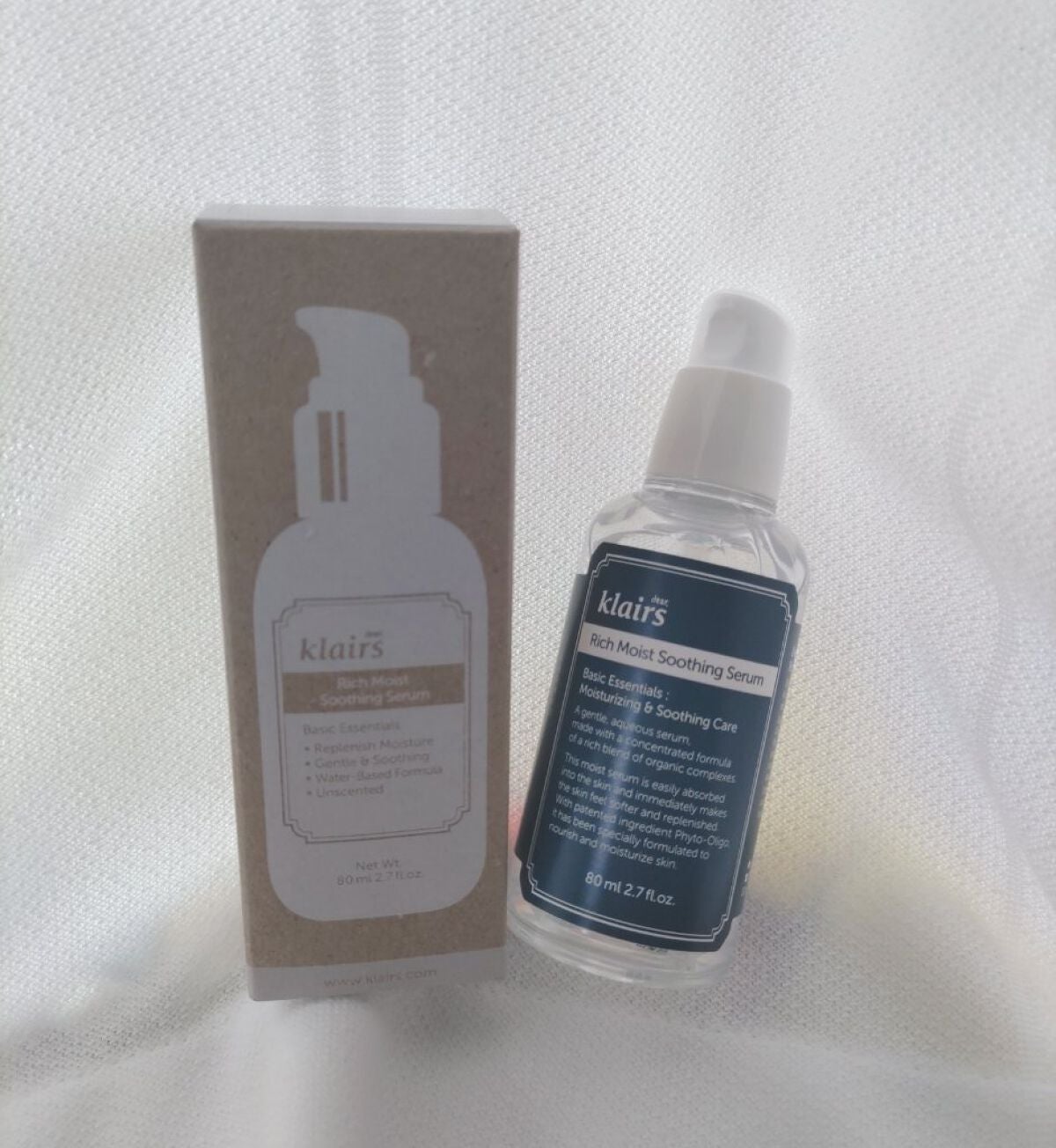 リッチモイストスージングセラム(80ml)/Klairs/美容液を使ったクチコミ(1枚目)