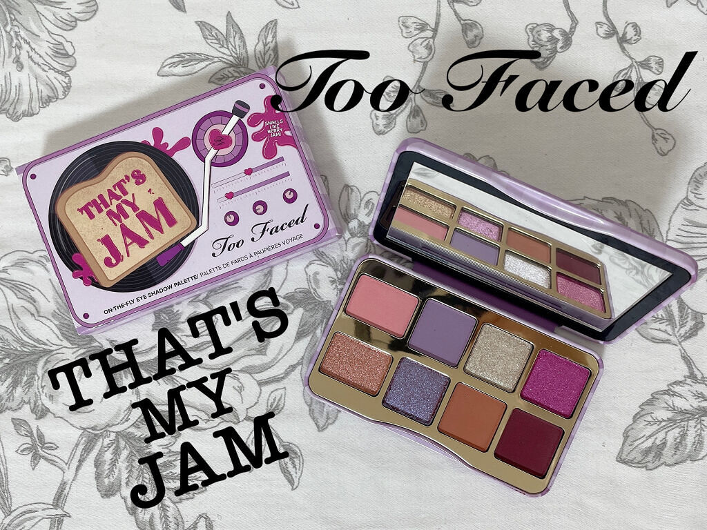  ザッツ マイ ジャム！ ミニ アイシャドウ　パレット ​/Too Faced/アイシャドウパレットを使ったクチコミ（1枚目）