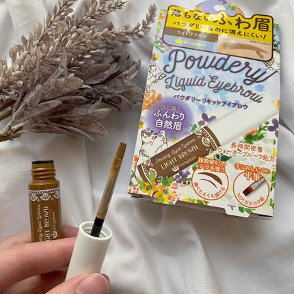 パウダリーリキッドアイブロウ/キングダム/リキッドアイブロウを使ったクチコミ(2枚目)