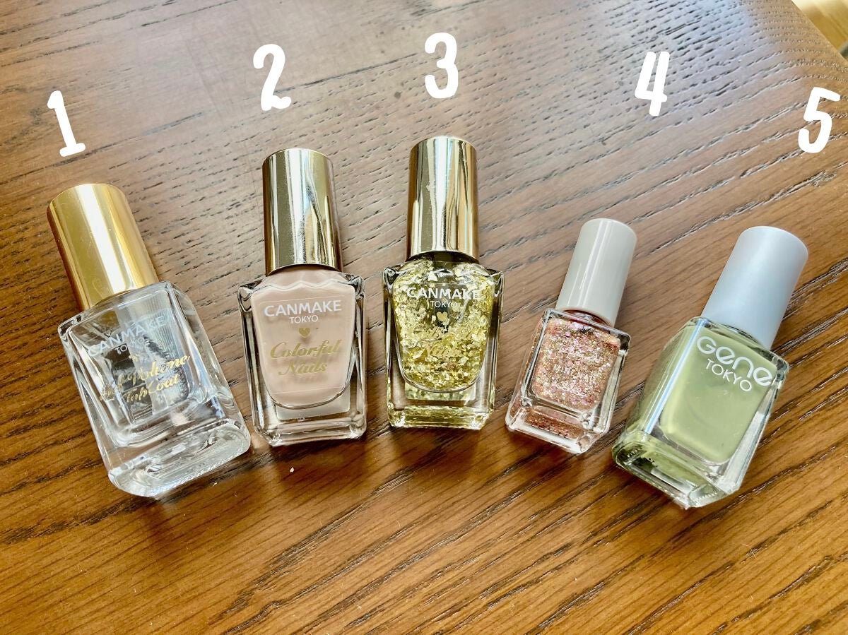 カラフルネイルズ/キャンメイク/マニキュアを使ったクチコミ(4枚目)