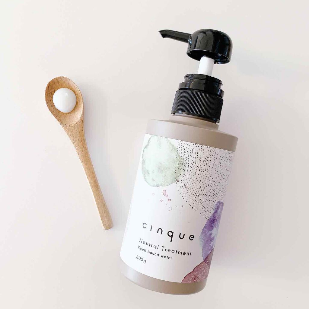 サンクオーガニックシャンプー/ニュートラルトリートメント トリートメント/cinque/市販シャンプーを使ったクチコミ（3枚目）