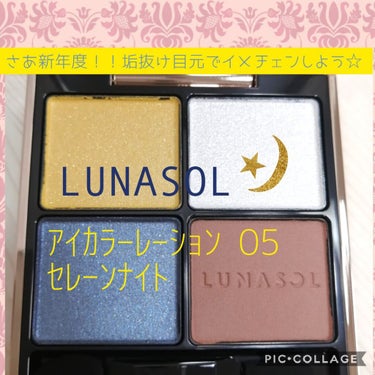 アイカラーレーション/LUNASOL/パウダーアイシャドウを使ったクチコミ（1枚目）