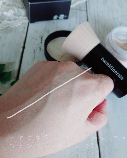 オリジナル ファンデーション(SPF15・PA++)/bareMinerals/パウダーファンデーションを使ったクチコミ(4枚目)