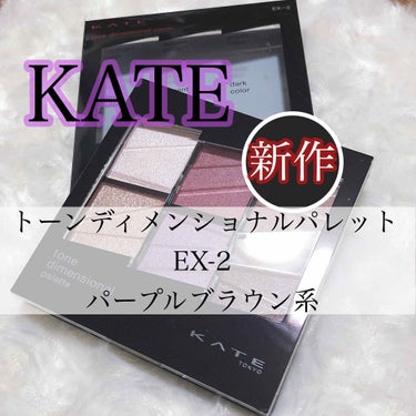 トーンディメンショナルパレット/KATE/メイクアップキットを使ったクチコミ（1枚目）