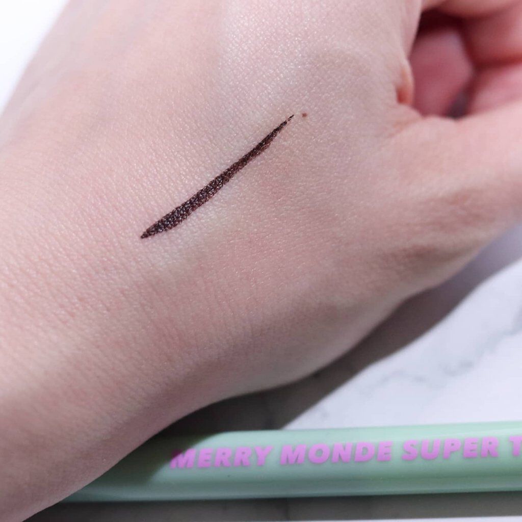 Super Twim Pen Eyeliner/Merrymonde/リキッドアイライナーを使ったクチコミ（3枚目）