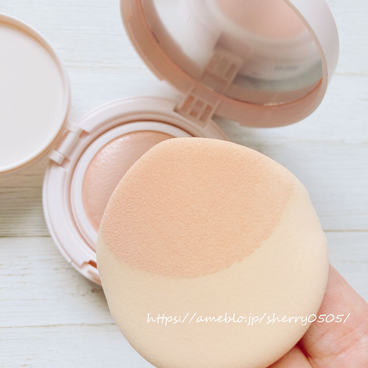 アクアリースキンウェア/ESPRIQUE/クッションファンデーションを使ったクチコミ（2枚目）