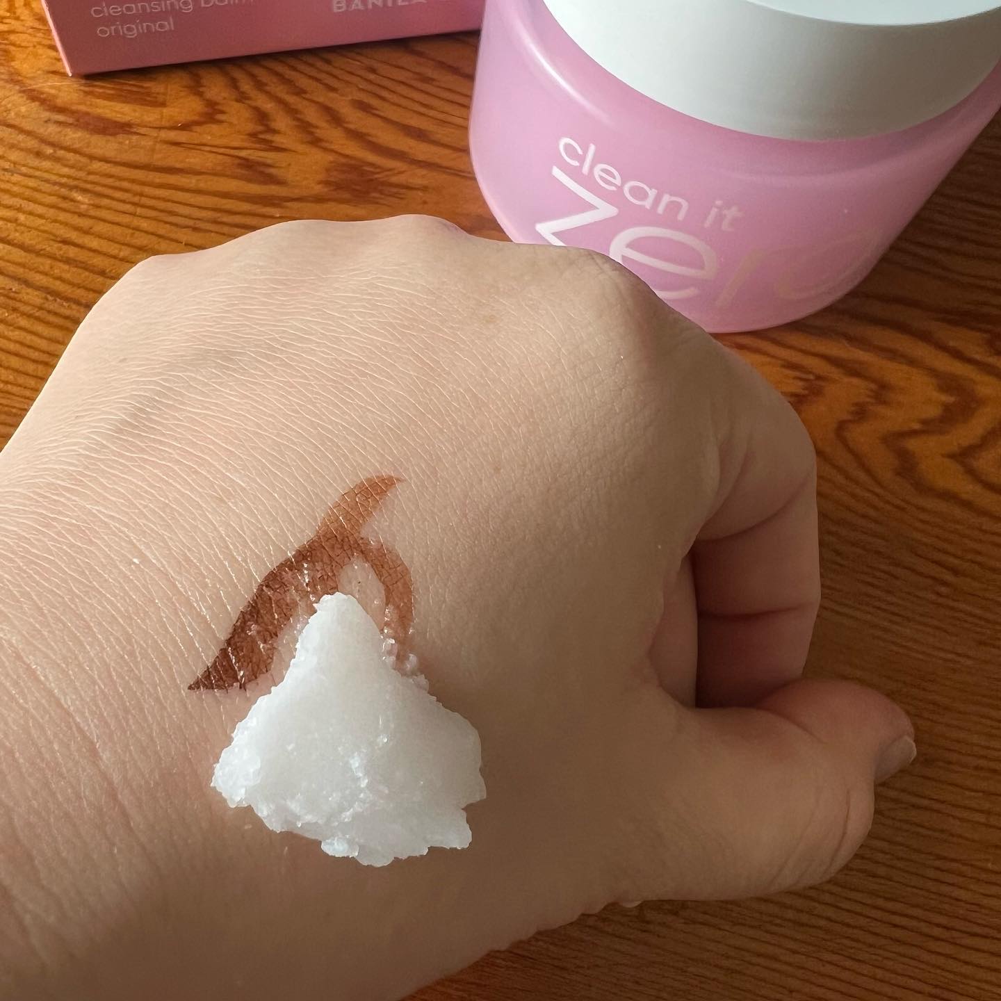 クリーンイットゼロ クレンジングバーム オリジナル/BANILA CO/クレンジングバームを使ったクチコミ（2枚目）