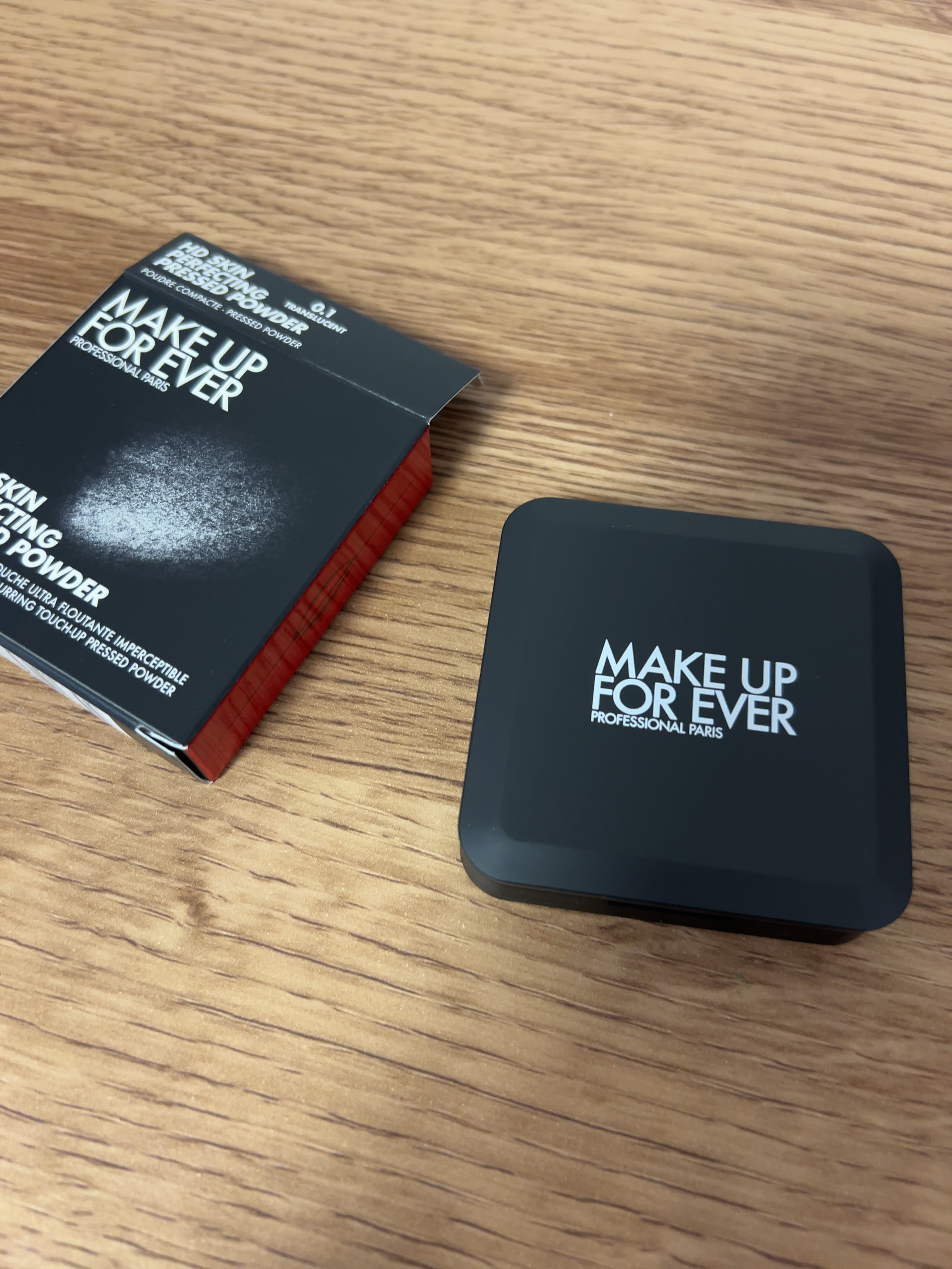 MAKE UP FOR EVER HDスキン プレストパウダーのクチコミ「
🐈‍⬛MAKE UP FOR EVER HDスキン プレストパウダー0.1トラベルサイズ4......」（1枚目）