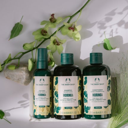 THE BODY SHOP公式アカウントのクチコミ「
#ザボディショップ #ヘアケア #ヘアオイル #ヘアセラム #コミュニティフェアトレ.....」(1枚目)